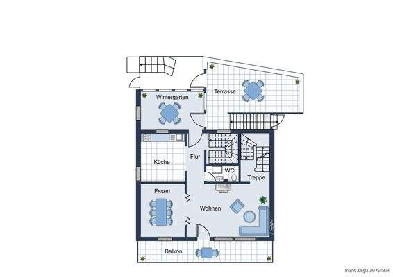 Grundriss Obergeschoss