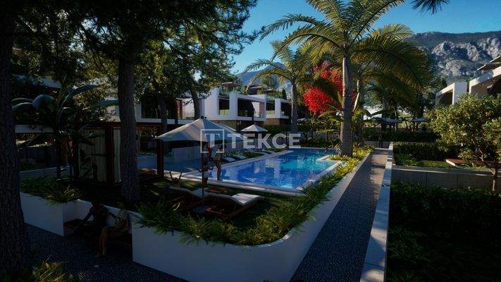 Villas with Sea Views in a Central Location in Lapta