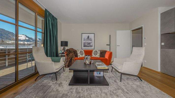 KITZIMMO-exklusive Neubauwohnung mit Hahnenkammblick - Immobilien Kitzbühel.-4