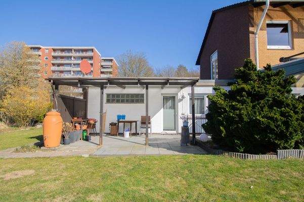 Rückansicht Terrasse