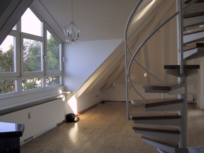 Studio-Galerie-Wohnung mit Dachterrasse