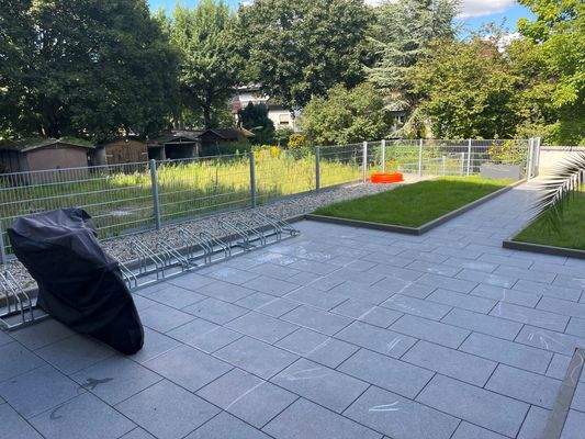 Fahrradstellplätze Hof