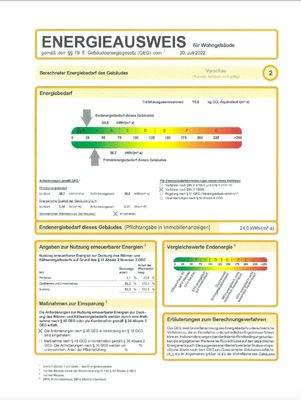Vorläufige Enteregiesausweis