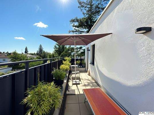 Terrasse nach Süden 