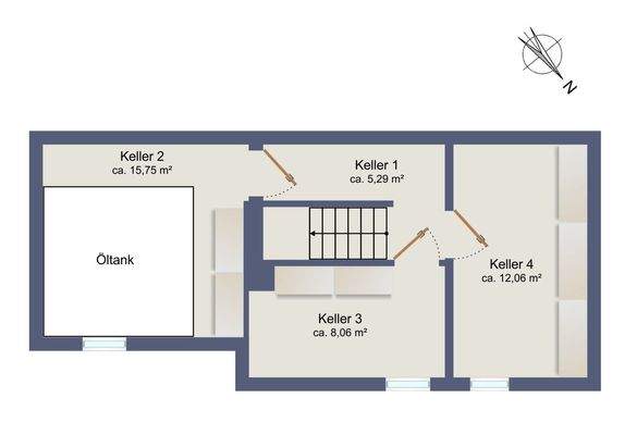 Grundriss Kellergeschoss