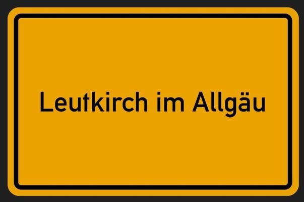 Leutkirch Schild
