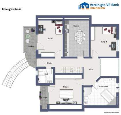Grundriss Obergeschoss