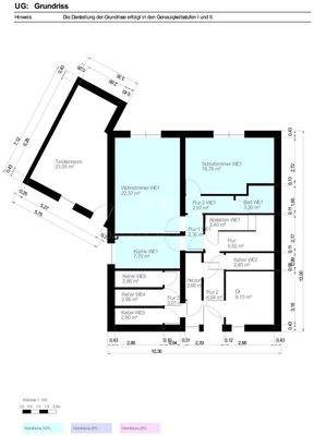 Grundriss UG