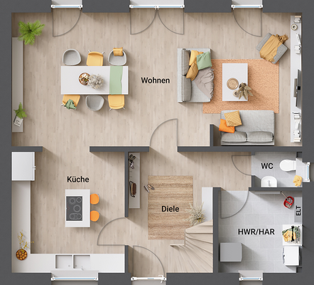 Grundriss Erdgeschoss