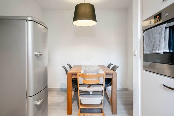 Küche Einliegerwohnung Sitzecke