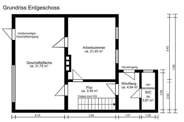 Grundriss Erdgeschoss