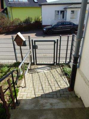 Eingangsbereich Grundstück 