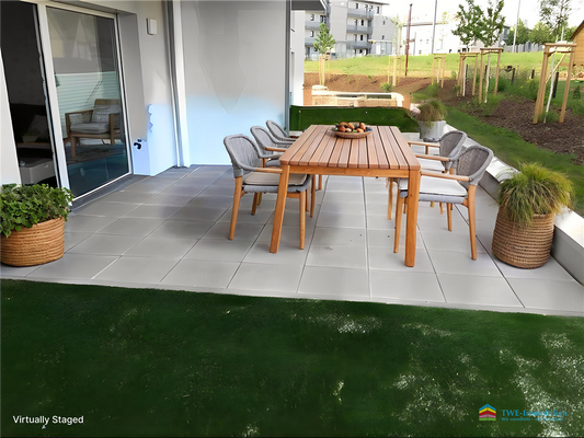 Terrasse - virtually staged
