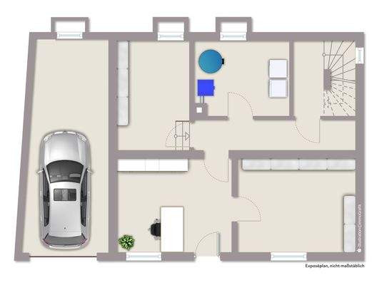 Grundriss Untergeschoss