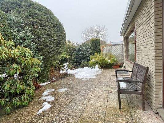 Terrasse mit Süd-Ausrichtung