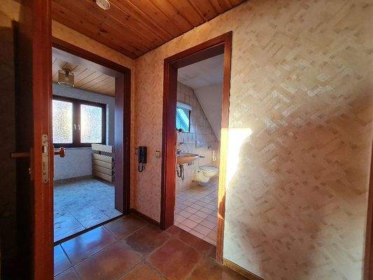 Flur im Dachgeschoss