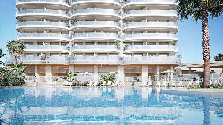 Luxury Seafront Apartments in Europe's Tallest Tower in Benidorm