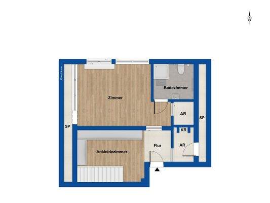 Grundriss Dachgeschoss