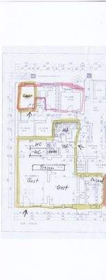 Grundriss mit Lagerraum