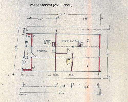 Grundriss DG (vor Ausbau)