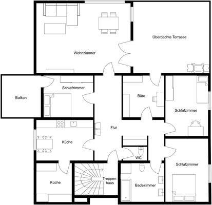 Grundriss Dachgeschoss