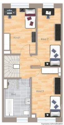 Grundriss Obergeschoss