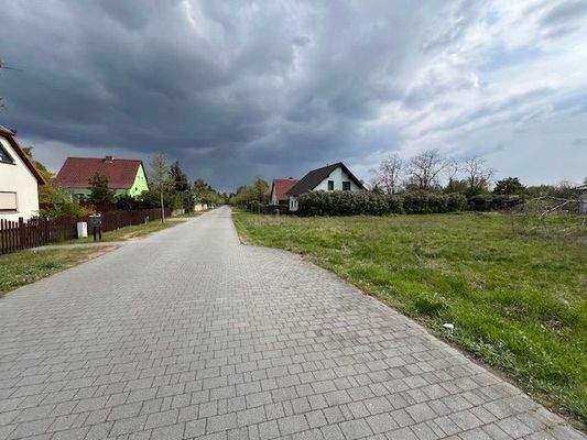 ausgebaute erschlossene Strassen