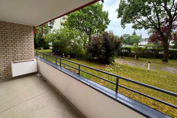 großzügiger Balkon