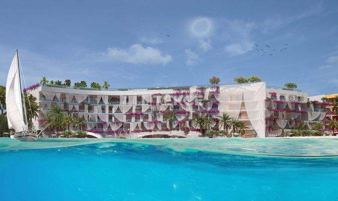 Beachfront Hotel Rooms with Rental Guarantee in World Islands Dubai