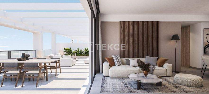 Stylish Design Golf Apartments Near the Beach in Mijas