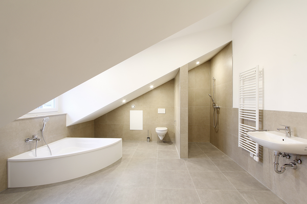 Riesiges Badezimmer...