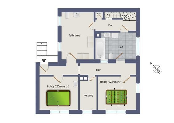 Grundriss UG