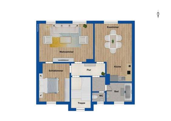 Grundriss Obergeschoss