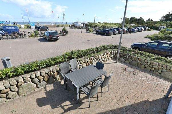 Terrasse direkt am Hörnumer Oststrand