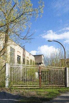 Gebäudeteilfläche (orange markiert)