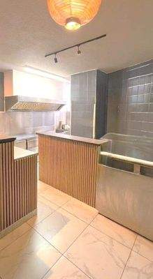 Blick in Küchenbereich