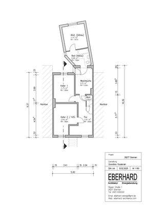 Grundriss souterrain