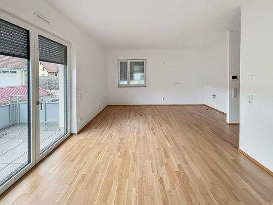 Wohnbereich Blick Küche