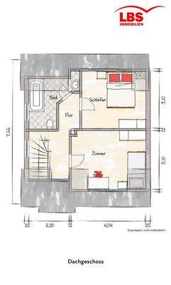 Grundriss - Dachgeschoss