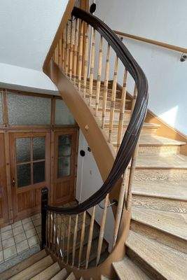 Eichentreppe Treppenhaus 