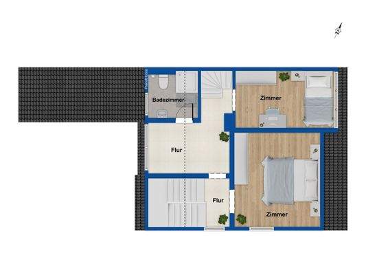 Grundriss Dachgeschoss