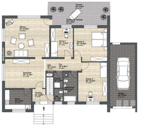 Grundriss Erdgeschoss