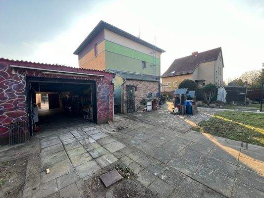 Garten Ansicht Haus Rückseite