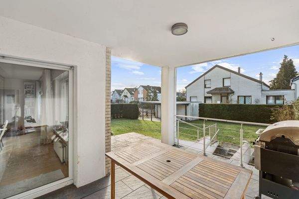 Überdachte Terrasse