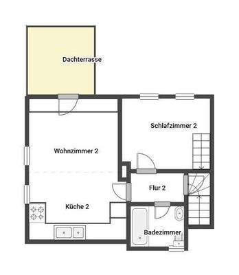 Grundriss 1. Etage