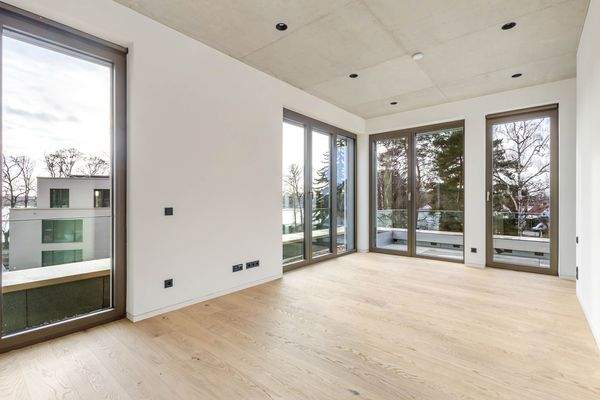 Exklusives Neubau Penthouse mit Seeblick und direkt am Ufer des Tegeler See - Schlafzimmer
