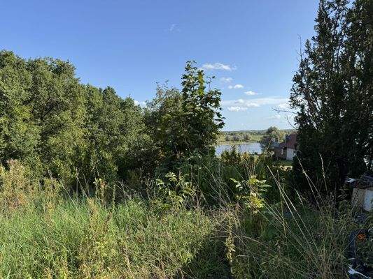 Gartenansicht Richtung Elbe