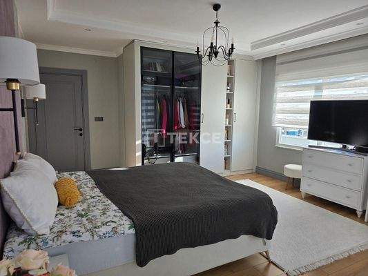 Fully Furnished Flat 530 Meters from the Beach in Alanya Antalya