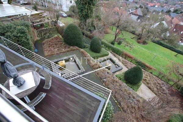 Aussicht in den Garten