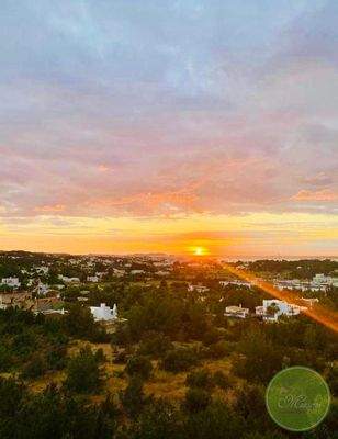 Abendstimmung auf dem Balkon/Terrasse 